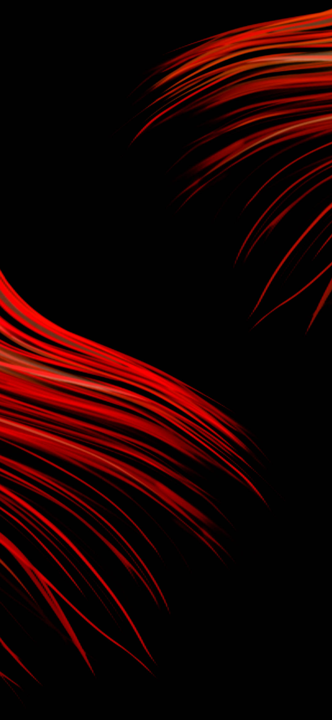 red, black, digital art, Full HD Phone Wallpaper