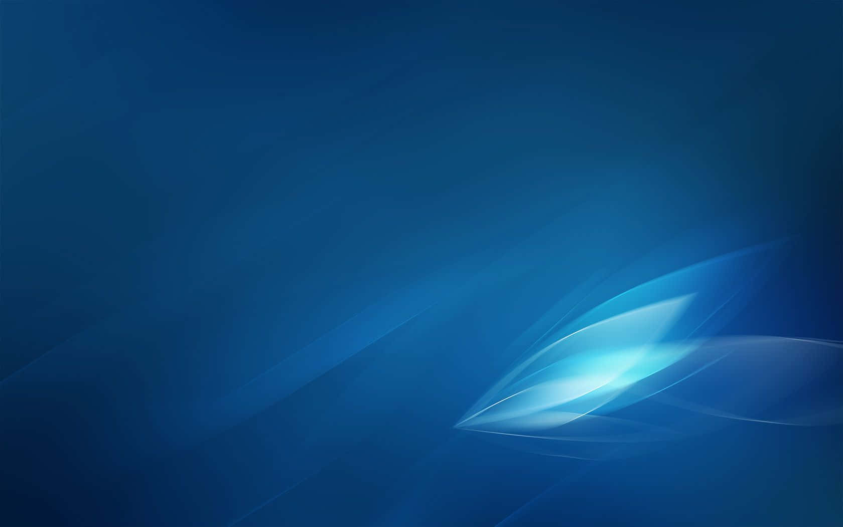 abstract desktop, blue light waves, deep oceanic background, HD Desktop Wallpaper