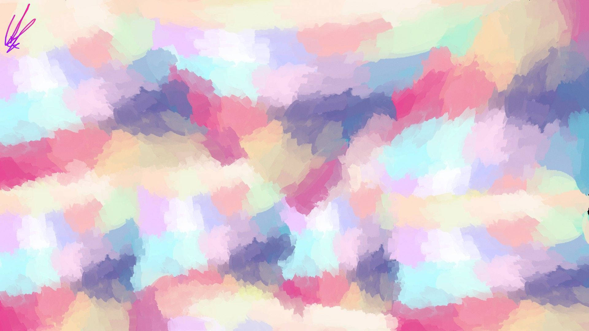 pastel pinks, purples, blues, Full HD Desktop Wallpaper