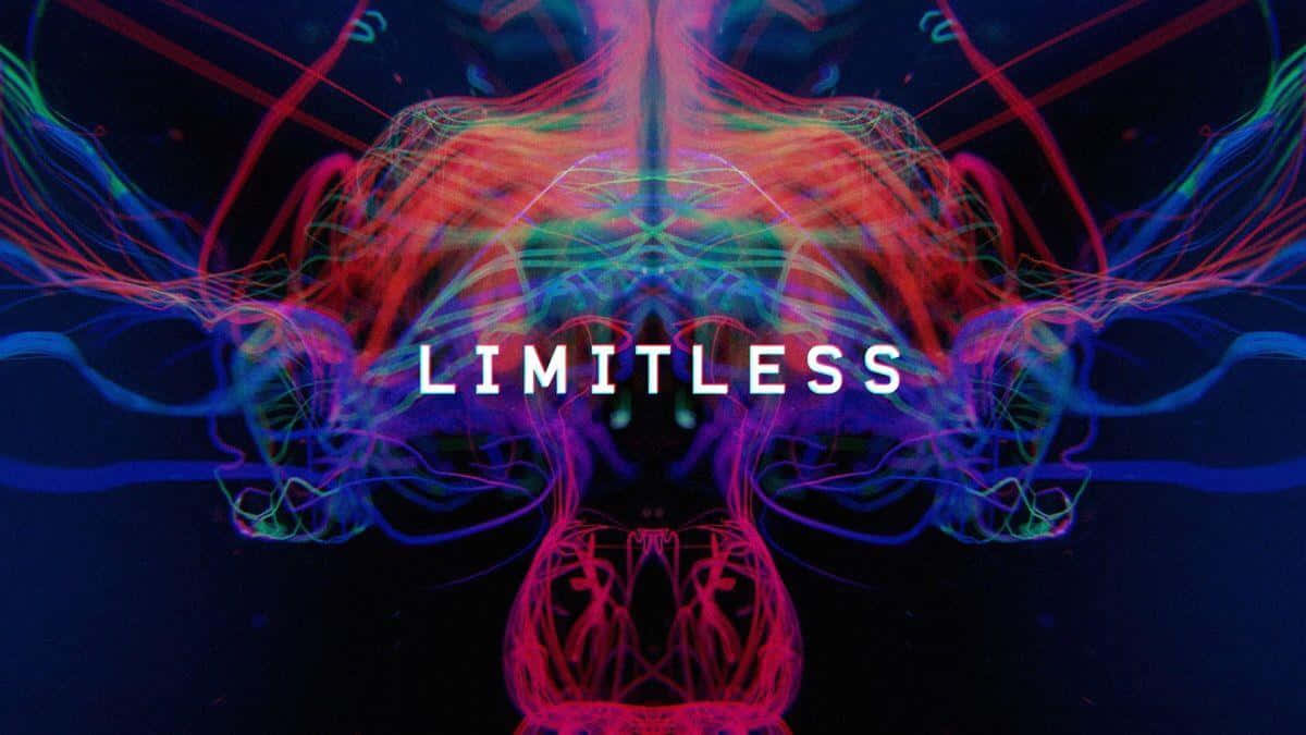 limitless, neon energy streams, symmetrical patterns, SD Desktop Wallpaper