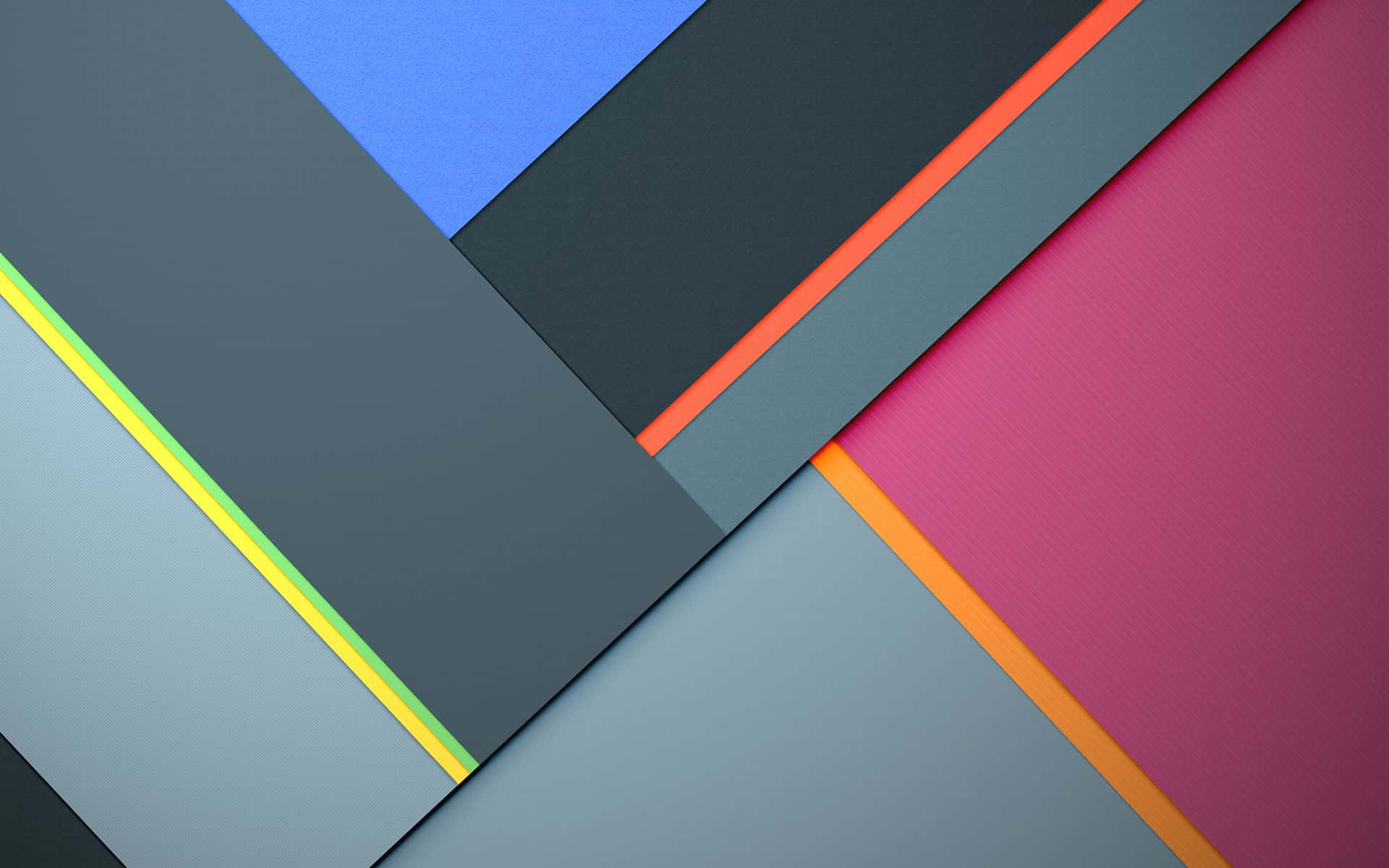 abstract desktop, geometric panels, bold colors, Full HD Desktop Wallpaper