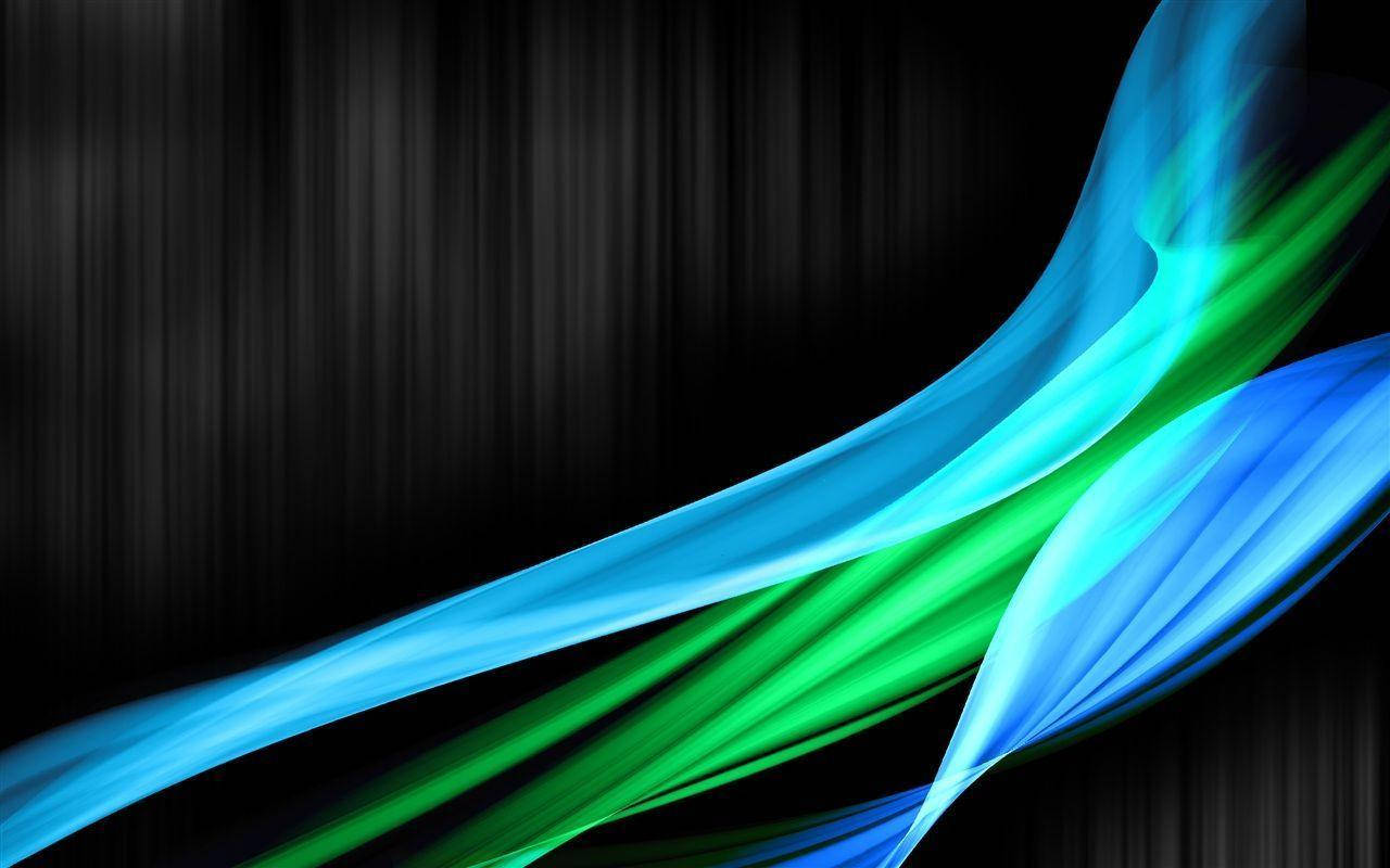abstract streaks, black and blue background, vibrant blue, HD Desktop Wallpaper