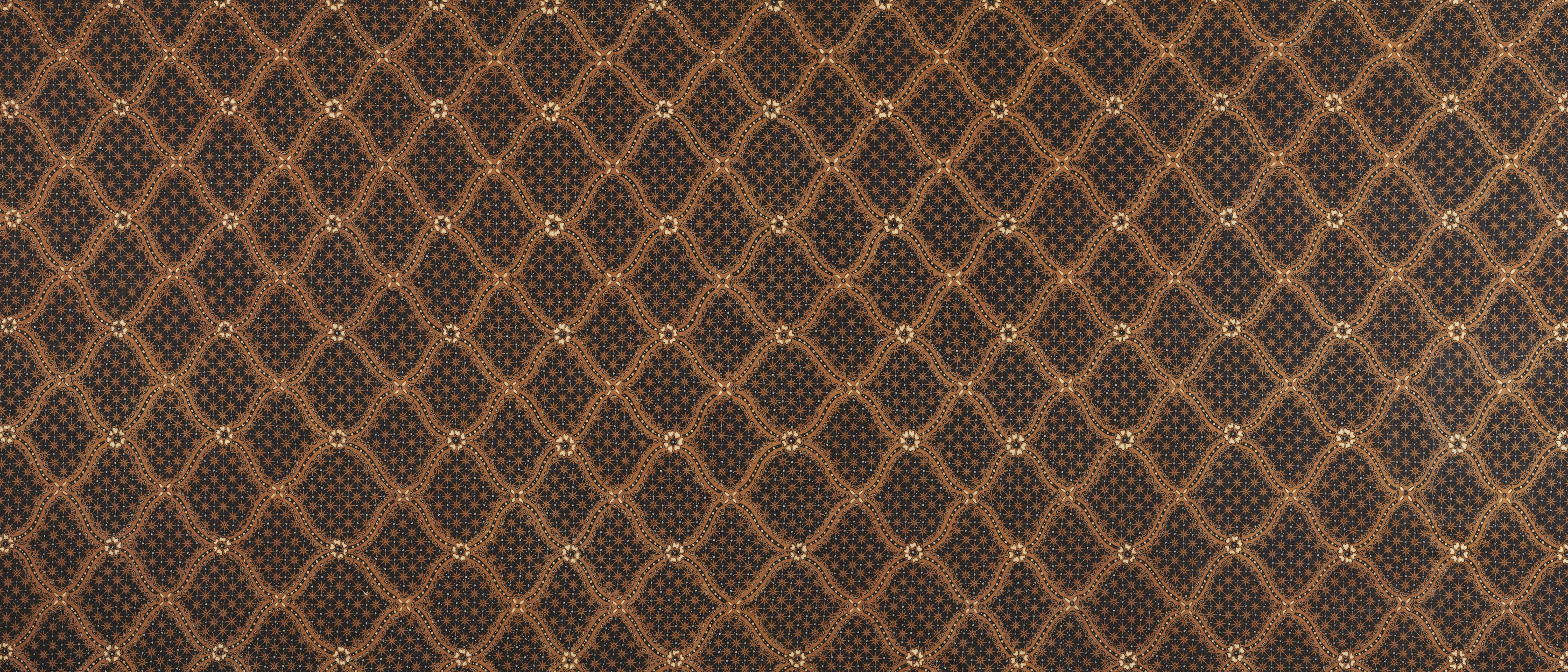 diamond lattice pattern, warm gold, dark brown textured background, 5K Desktop Wallpaper