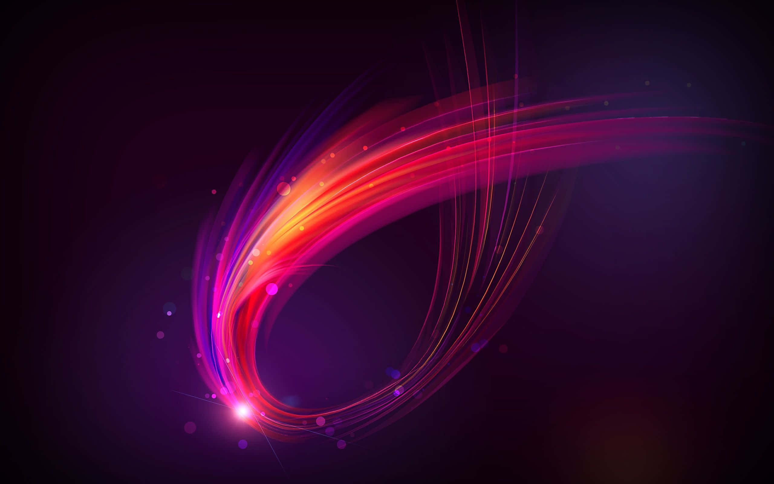 Abstract Desktop, fiery reds, purples, 2K Desktop Wallpaper