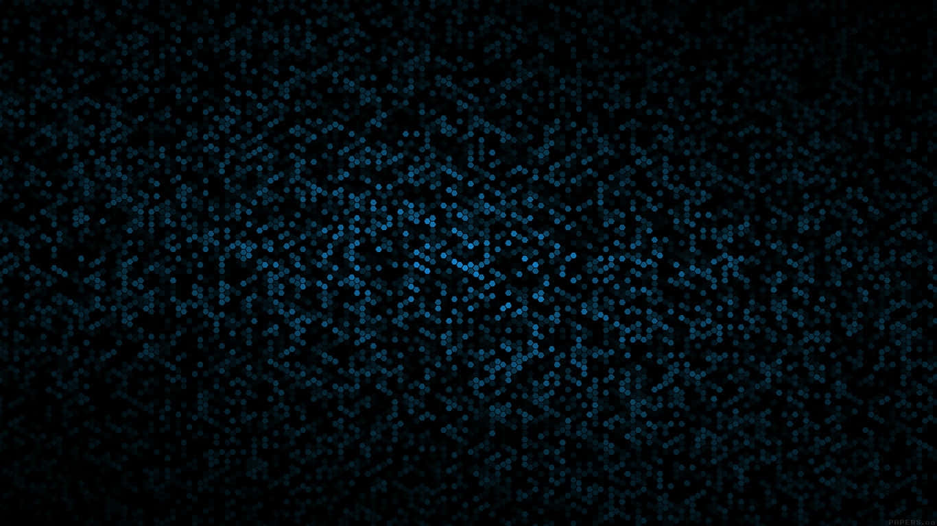 blue digital dot pattern, glowing blue dots, hexagonal clusters, HD Desktop Wallpaper