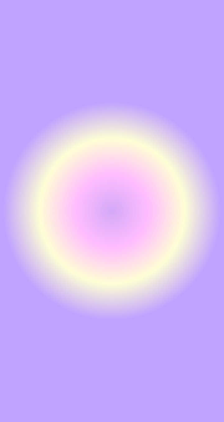 yellow ring, glowing, dreamy lavender background, HD Phone Wallpaper