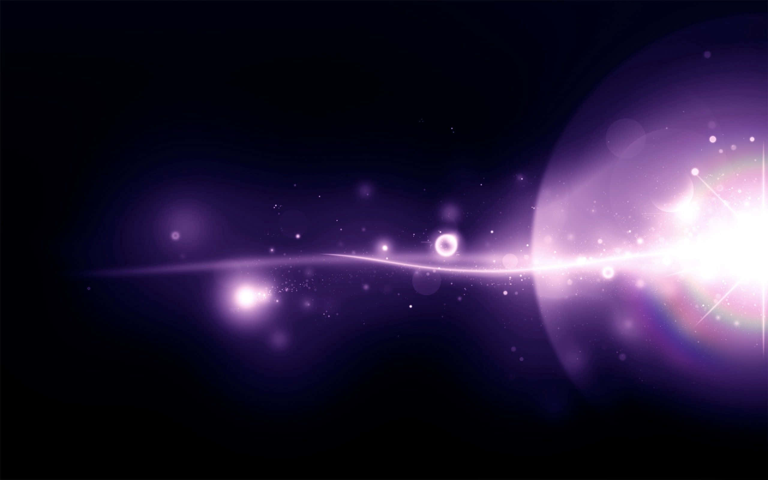 cosmic energy flare, purple light, dark void, 2K Desktop Wallpaper