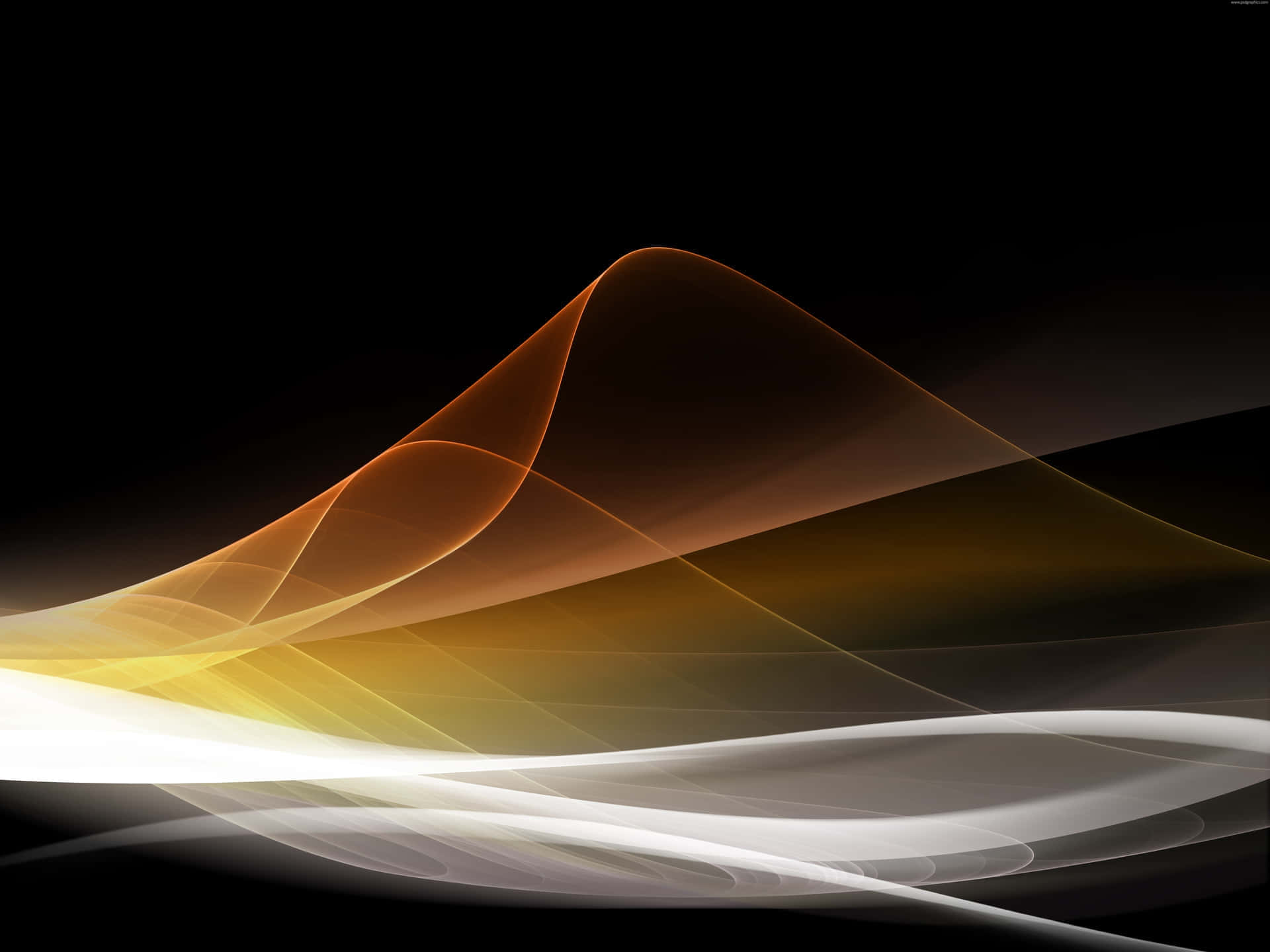 Abstract Energy, golden, white, Full HD Desktop Wallpaper
