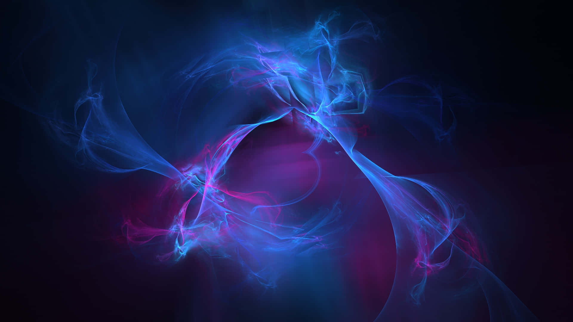 Abstract Energy, vibrant blue, magenta, Full HD Desktop Wallpaper