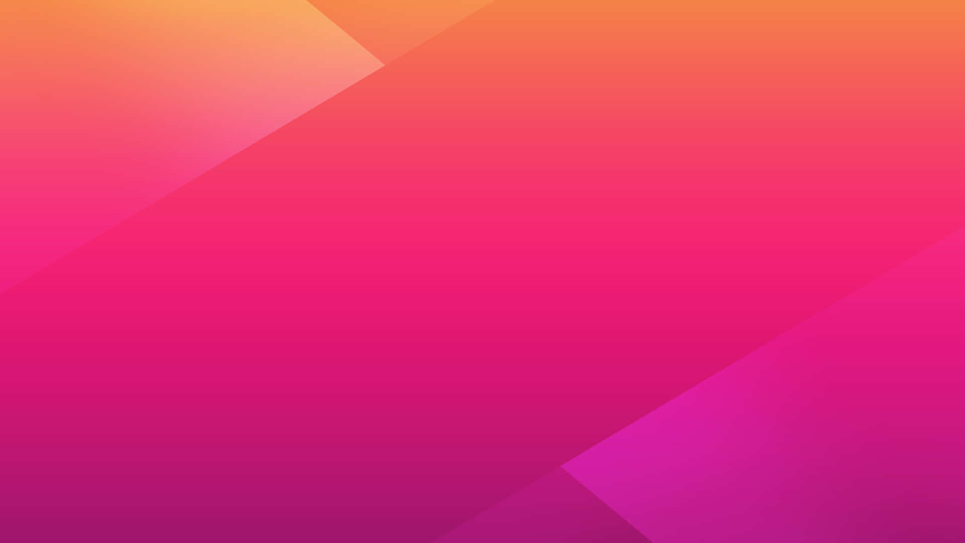 vibrant pink orange gradient, geometric gradient, bold diagonal shapes, Full HD Desktop Wallpaper