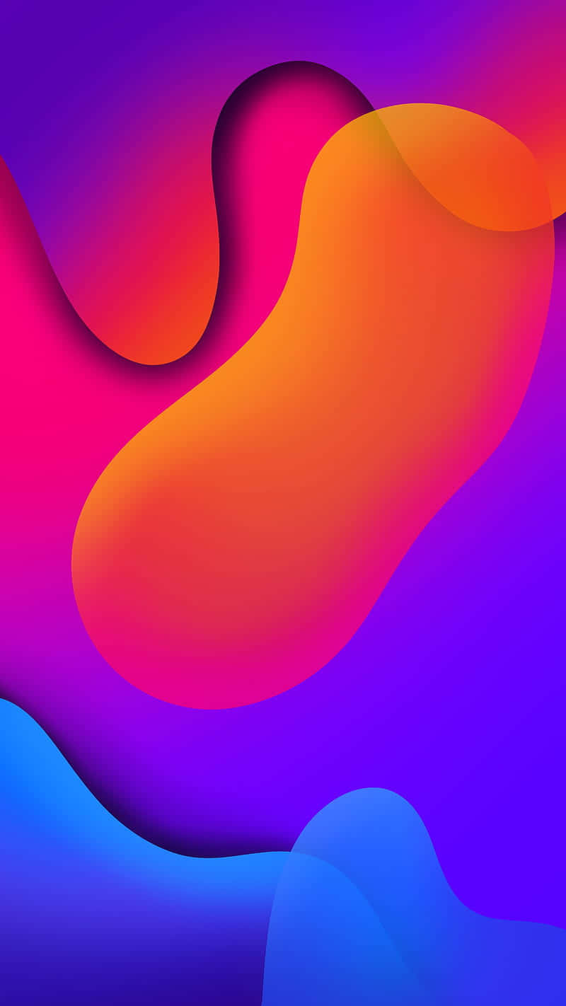 vibrant abstract gradient, gradient purple, pink, HD Phone Wallpaper