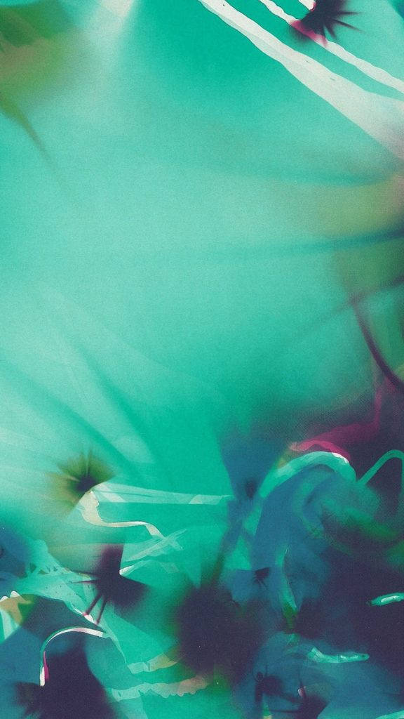 abstract art, lines, teal, SD Phone Wallpaper