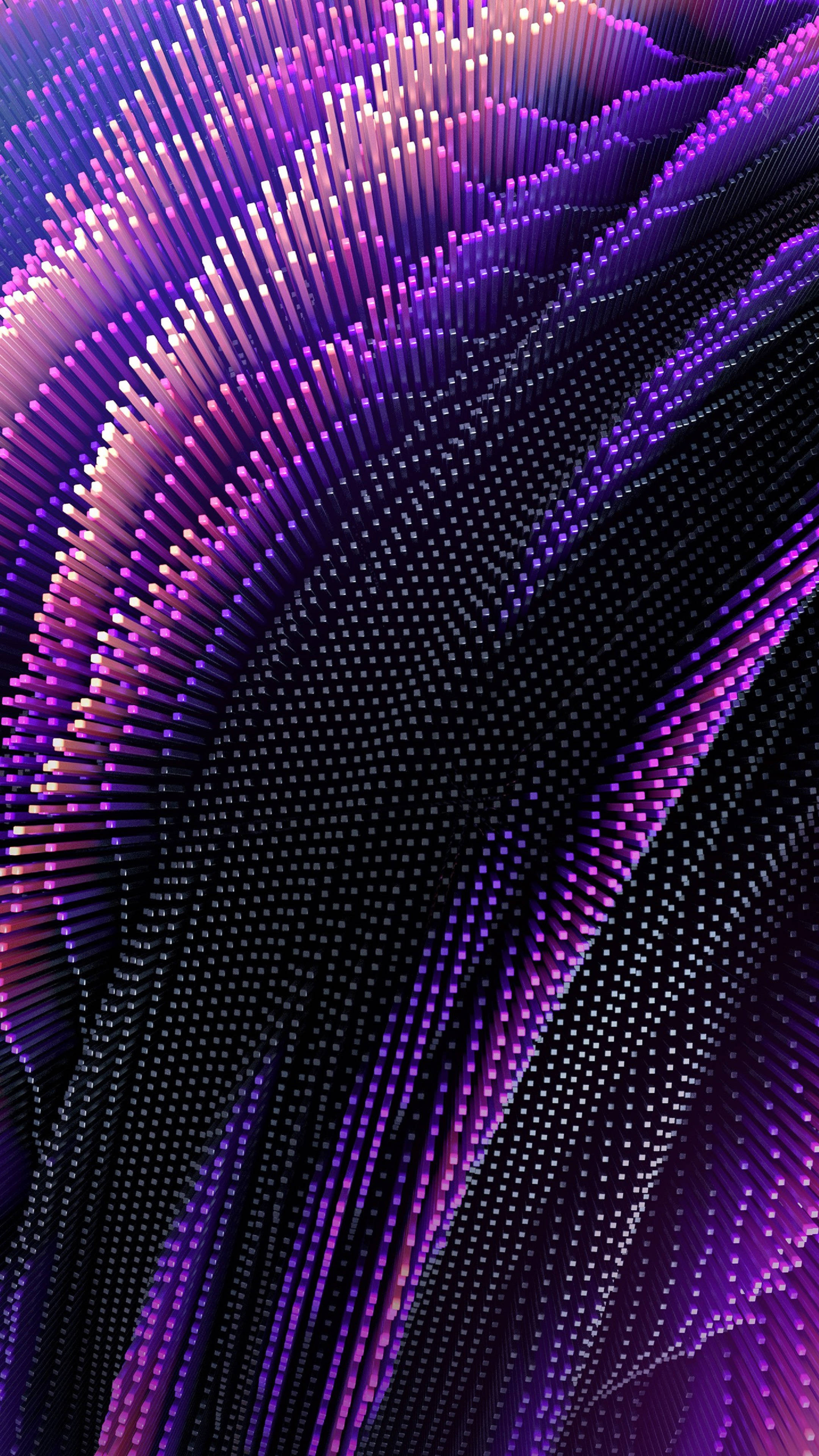 4K, neon, purple, 4K Phone Wallpaper