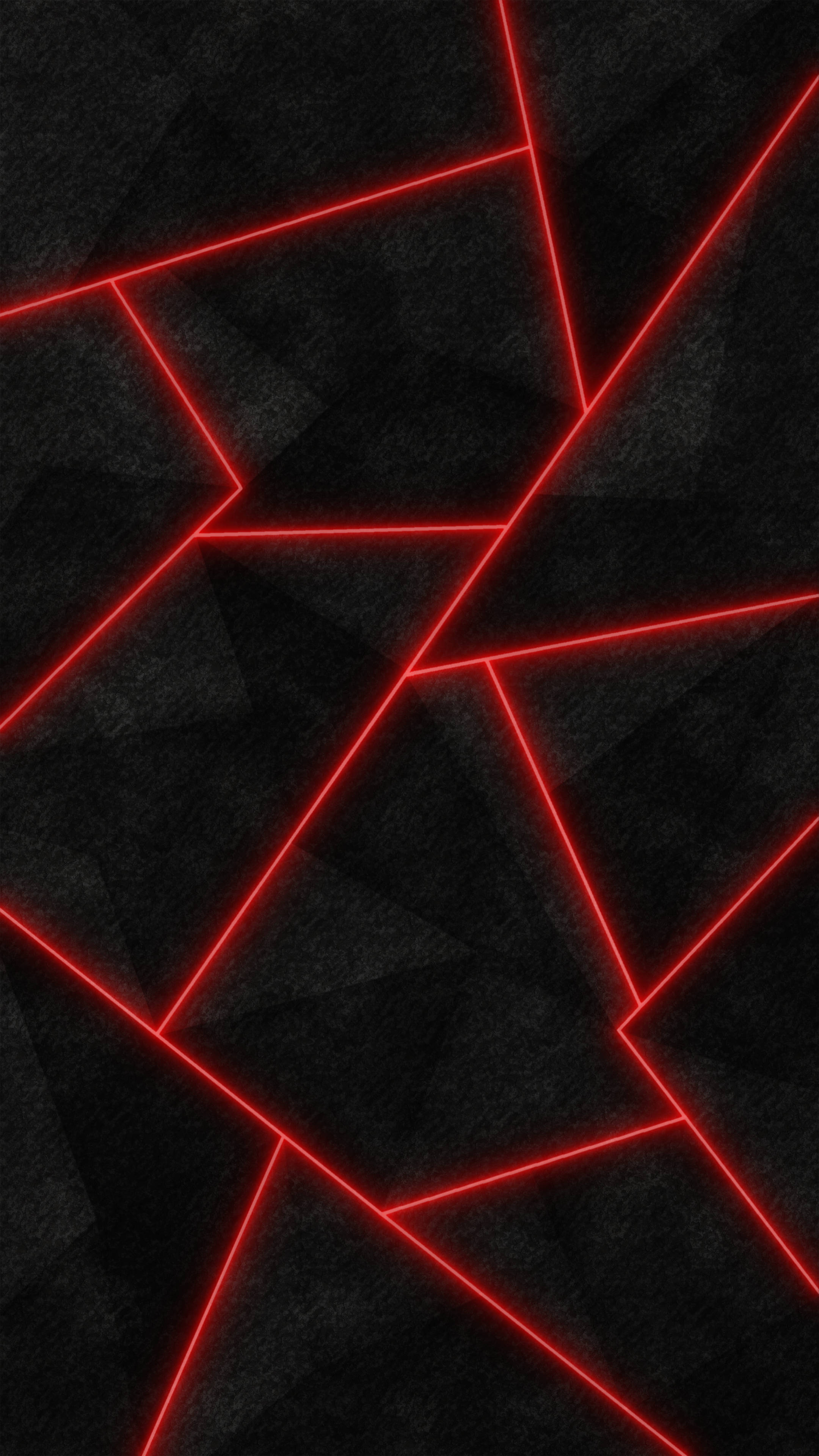 red cracks, 4K Ultra HD, neon lines, 4K Phone Wallpaper
