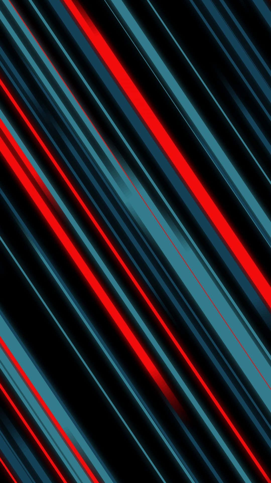 HD Abstract Diagonal Lines Phone, vibrant red, teal, Full HD Phone Wallpaper