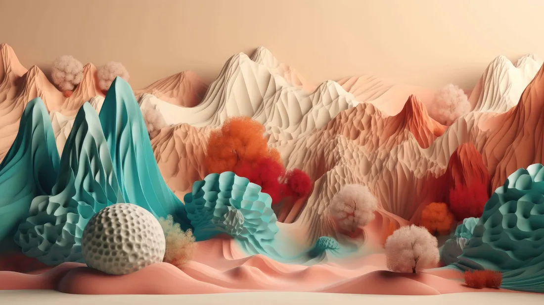 Abstract Landscape