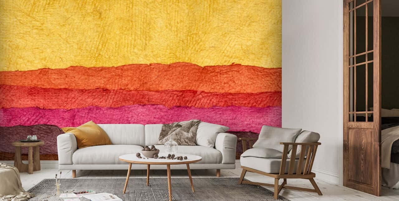 Abstract Landscape, living room, textured wallpaper, HD Desktop Wallpaper