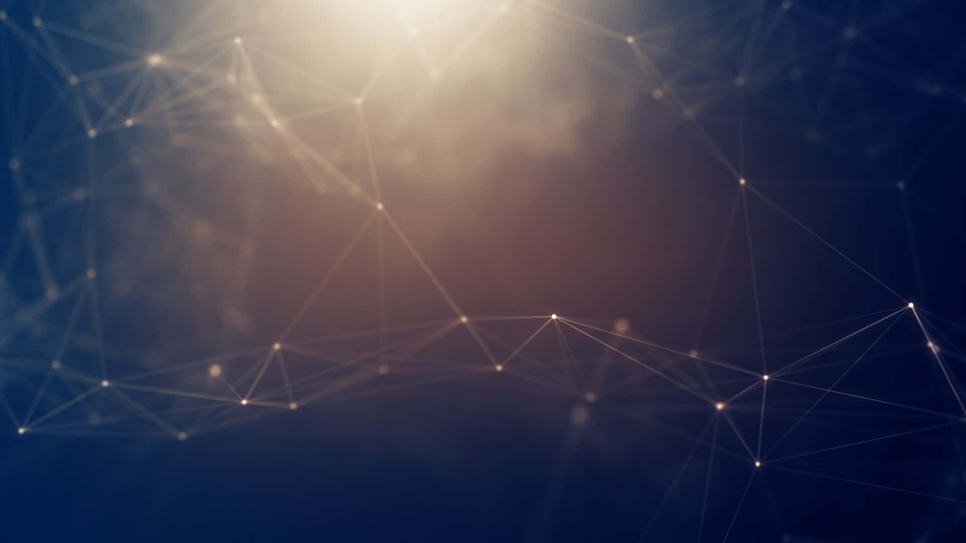 abstract light network, glowing network, interconnected dots and lines, Full HD Desktop Wallpaper