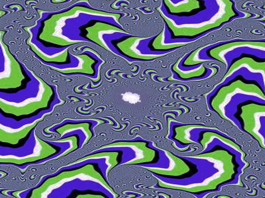kinetic art, green, purple, SD Desktop Wallpaper