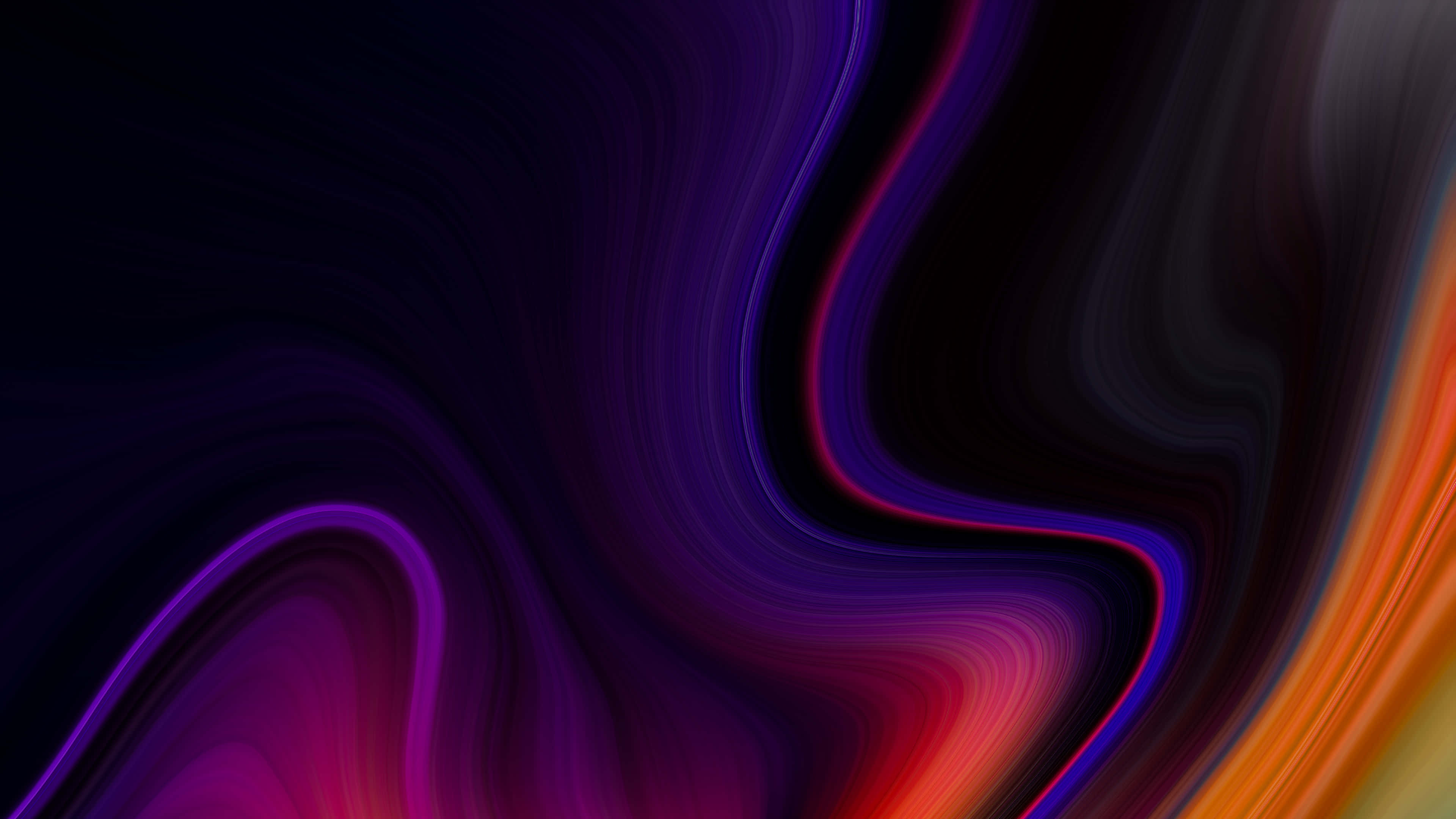 purple, red, orange, 4K Desktop Wallpaper