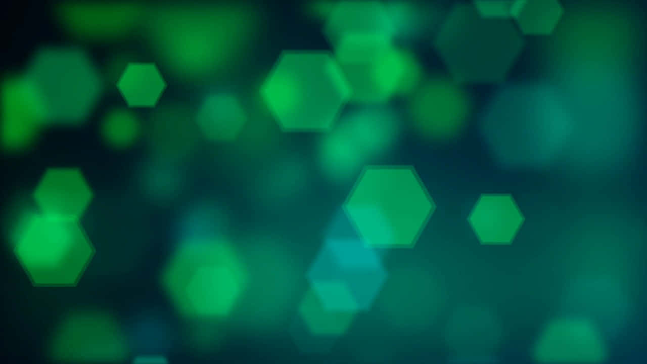 emerald, bokeh, teal, HD Desktop Wallpaper