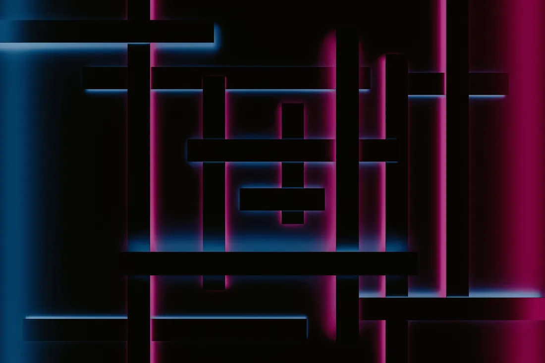 Abstract Neon