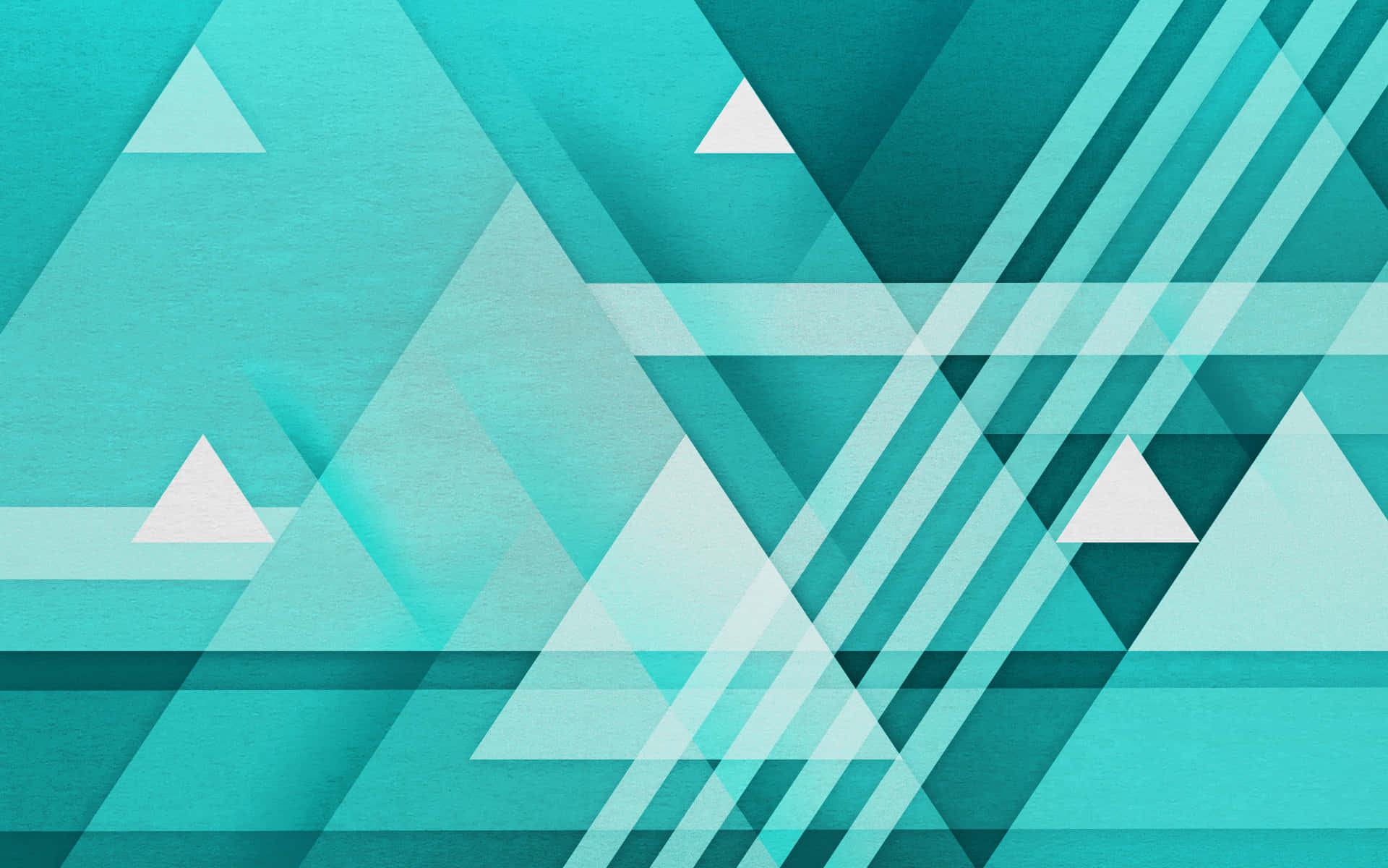 abstract triangle geometric pattern, teal, diagonal stripes, Full HD Desktop Wallpaper