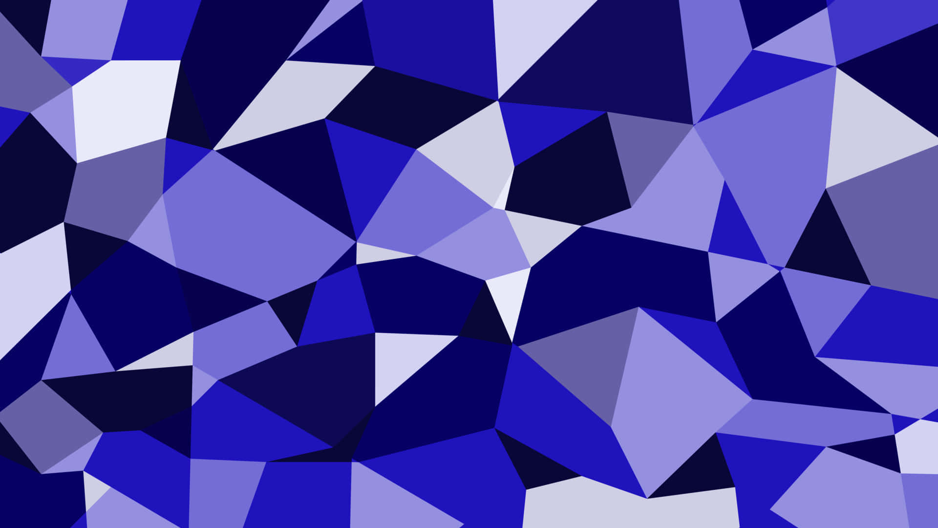 blue abstract polygon pattern, interlocking triangles, shades of blue, Full HD Desktop Wallpaper