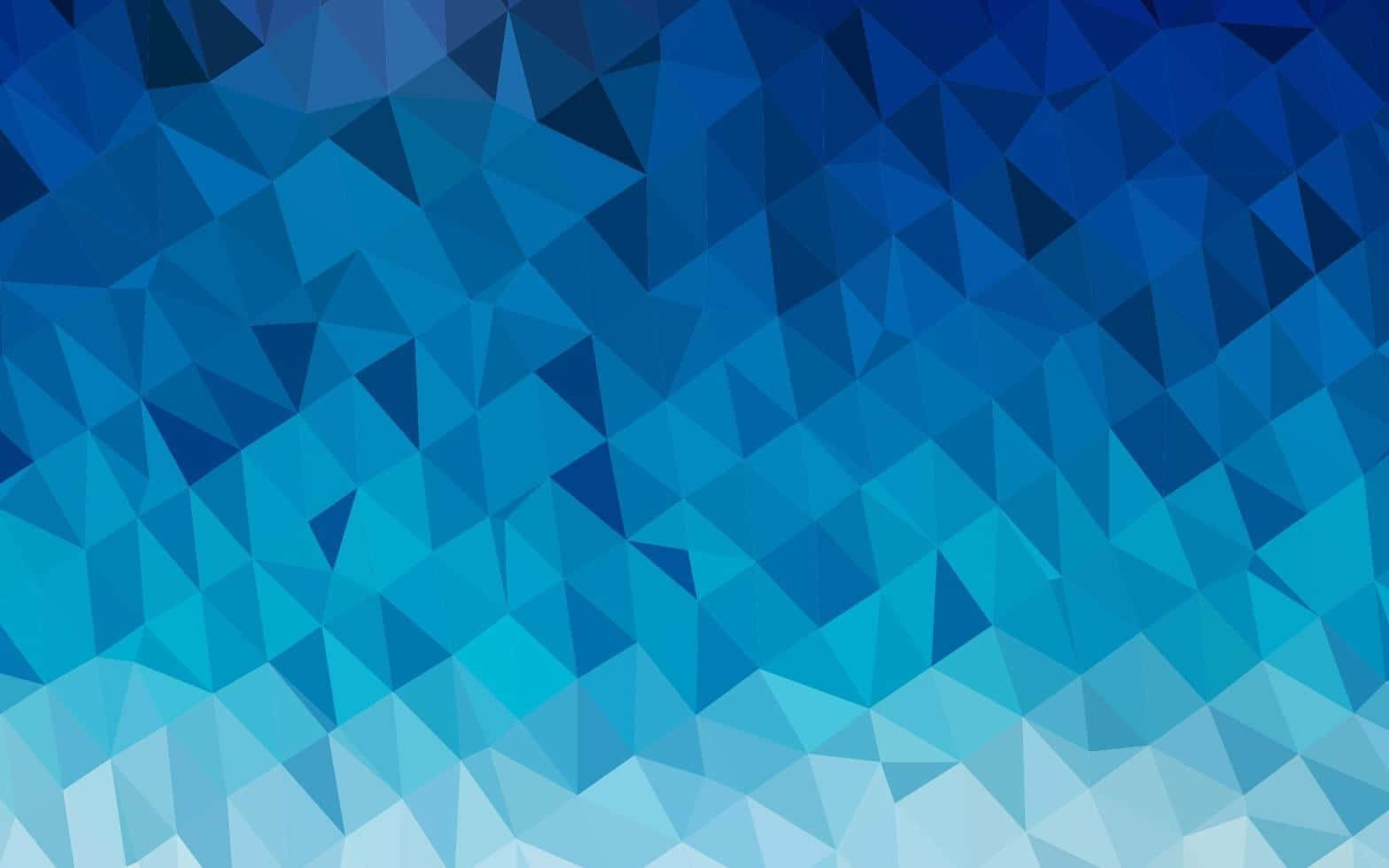 blue gradient, polygonal wallpaper, triangular facets, HD Desktop Wallpaper