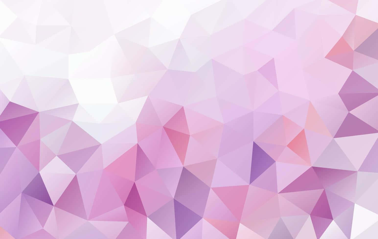 pastel pink, lavender, triangles, HD Desktop Wallpaper
