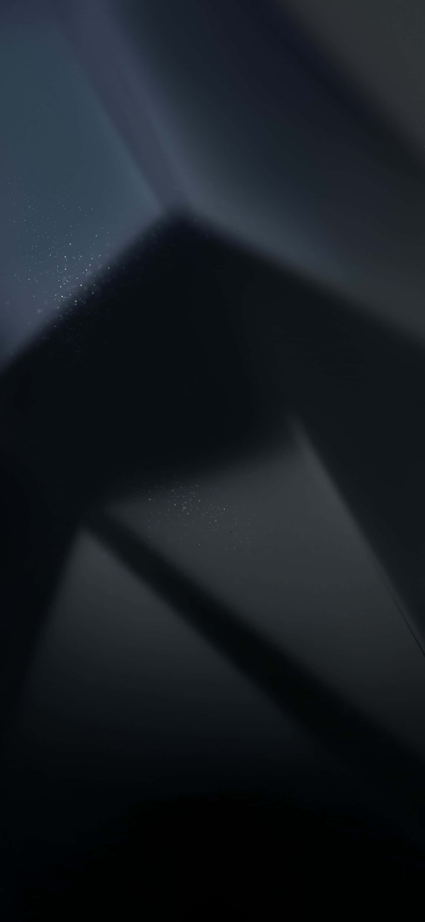 abstract black geometric shapes, dark blue, black, 2K Phone Wallpaper