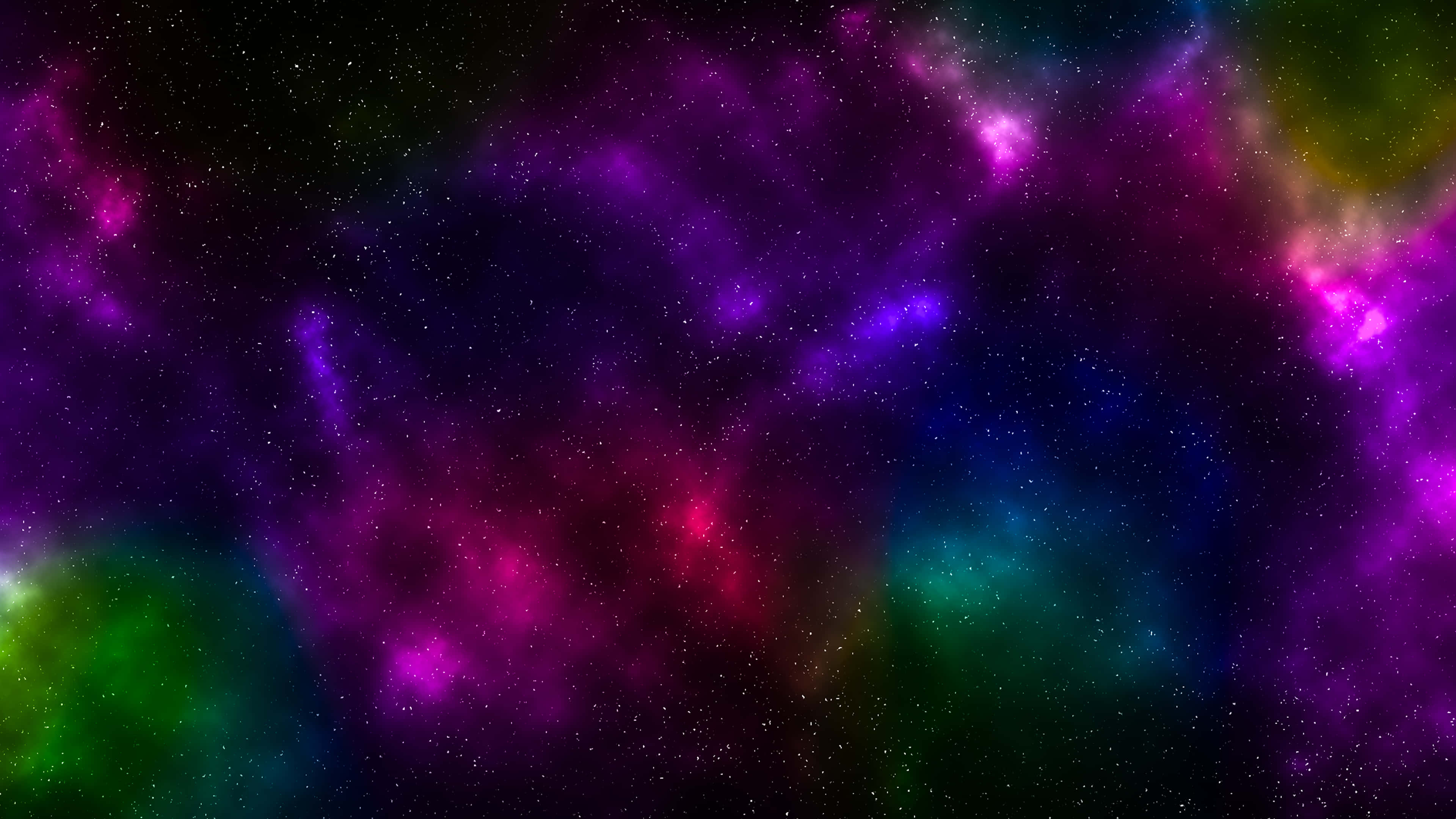 galaxies unfolding, infinite abyss, cosmic nebula, 4K Desktop Wallpaper