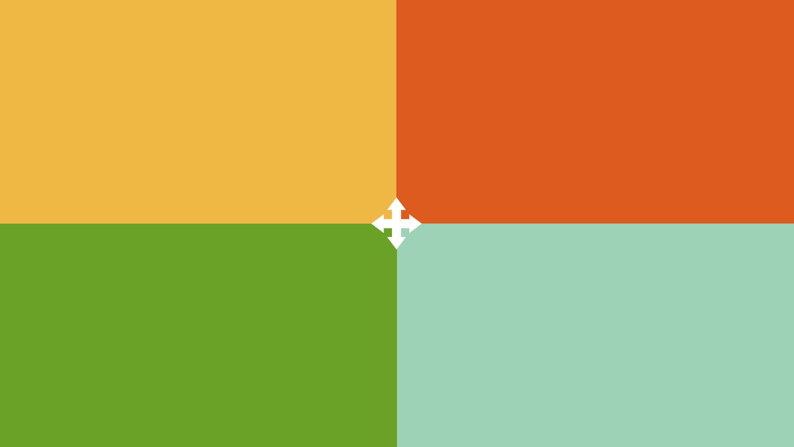 yellow, orange, green, 2K Desktop Wallpaper