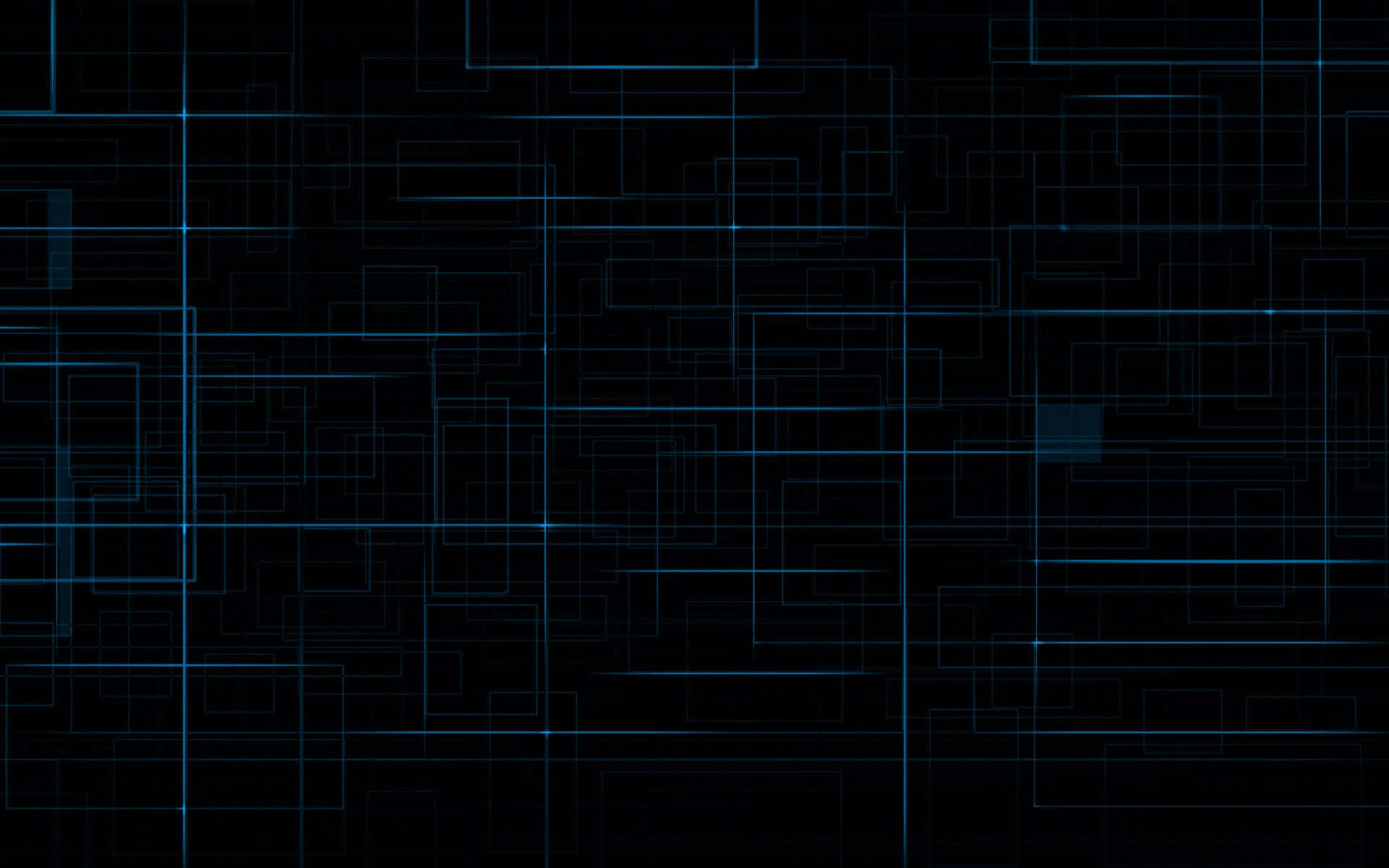 abstract blue square network, glowing blue lines, digital grid, Full HD Desktop Wallpaper