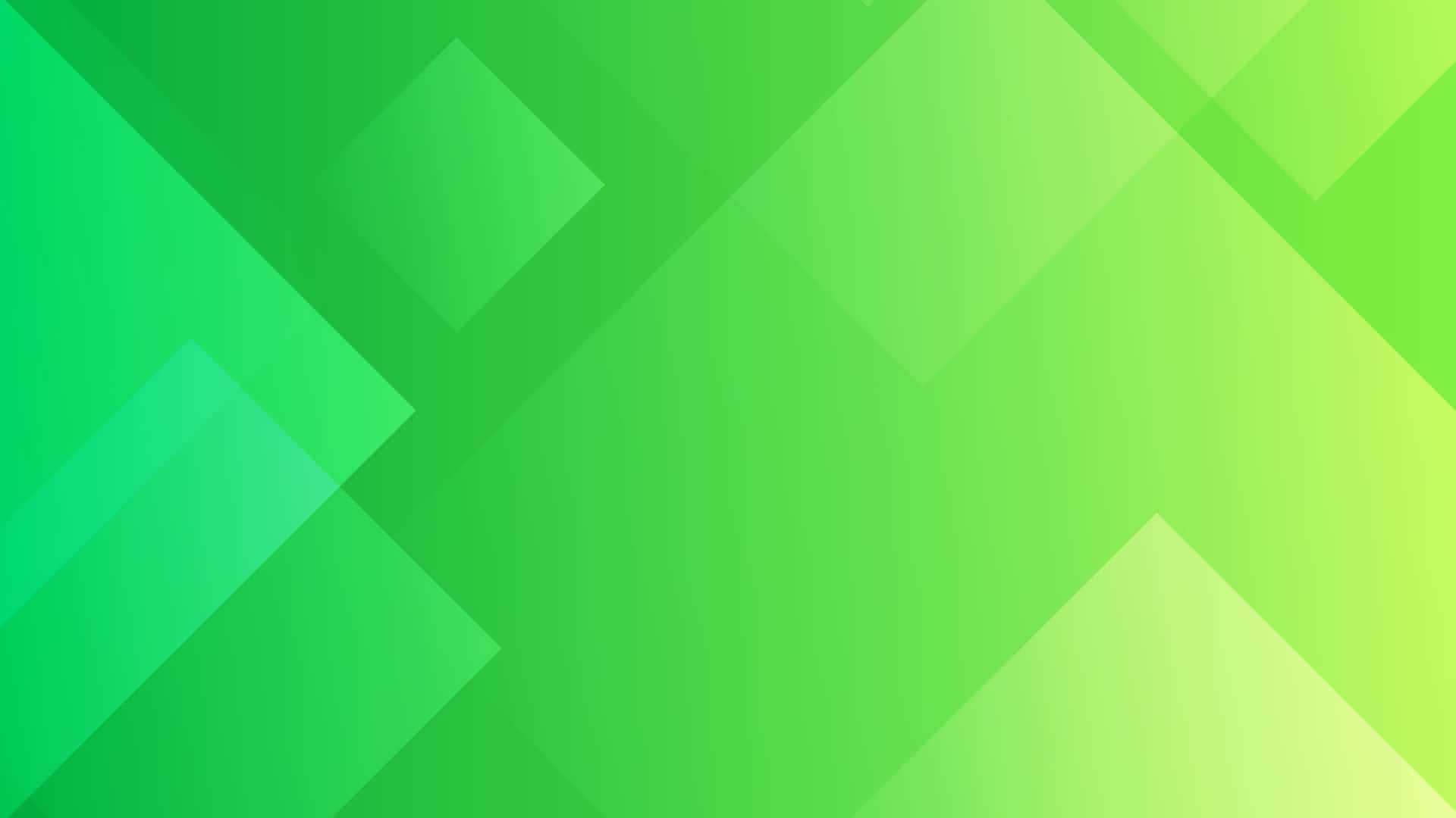 green, geometric shapes, translucent, Full HD Desktop Wallpaper