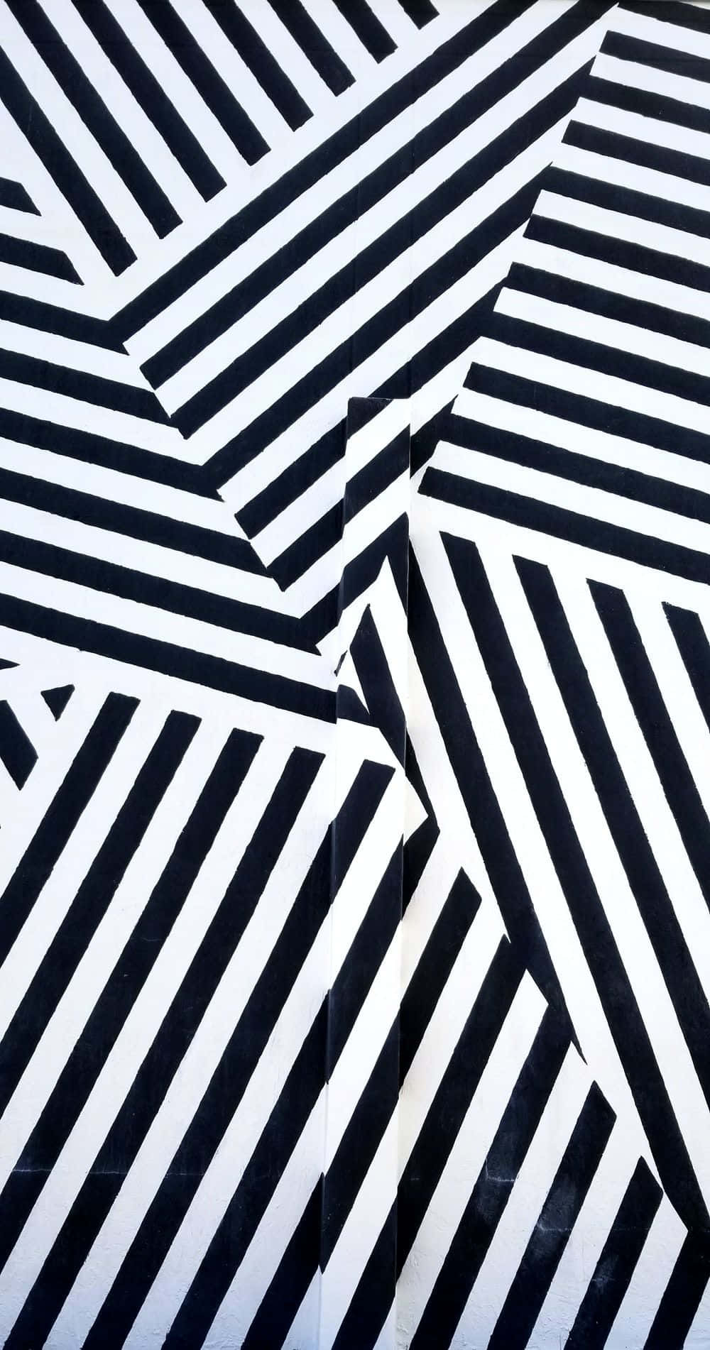 black and white stripes, diagonal stripes, geometric pattern, HD Phone Wallpaper
