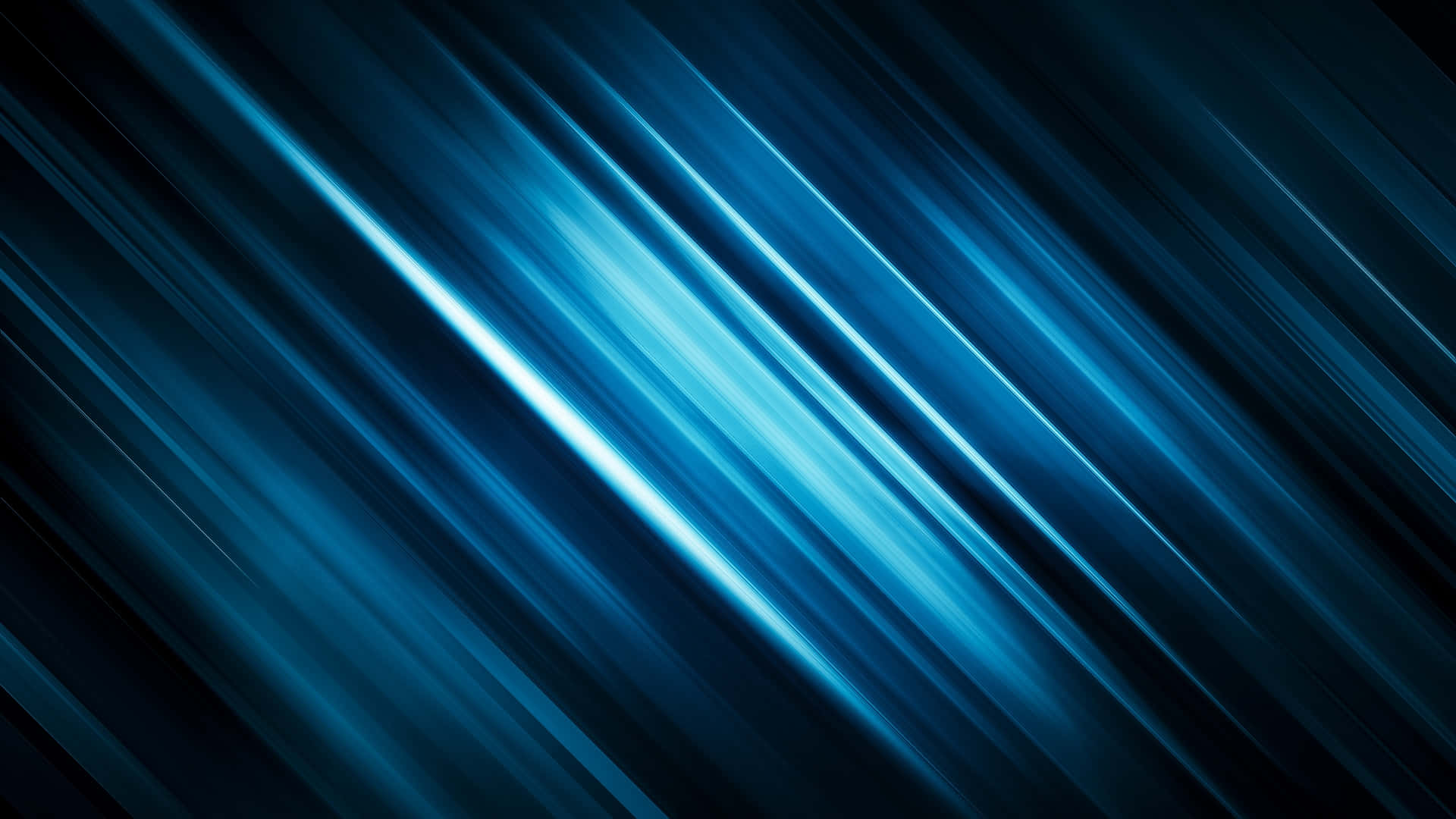 blue abstract stripes, diagonal blue light streaks, dark background, Full HD Desktop Wallpaper