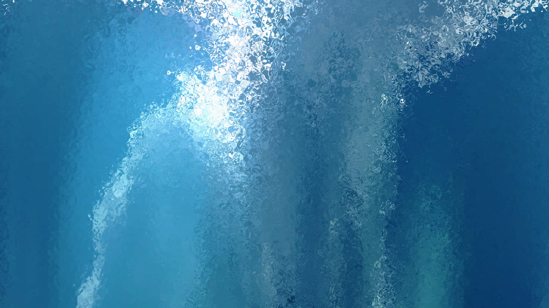 underwater serenity, textured blue water, sparkling white patterns, Full HD Desktop Wallpaper