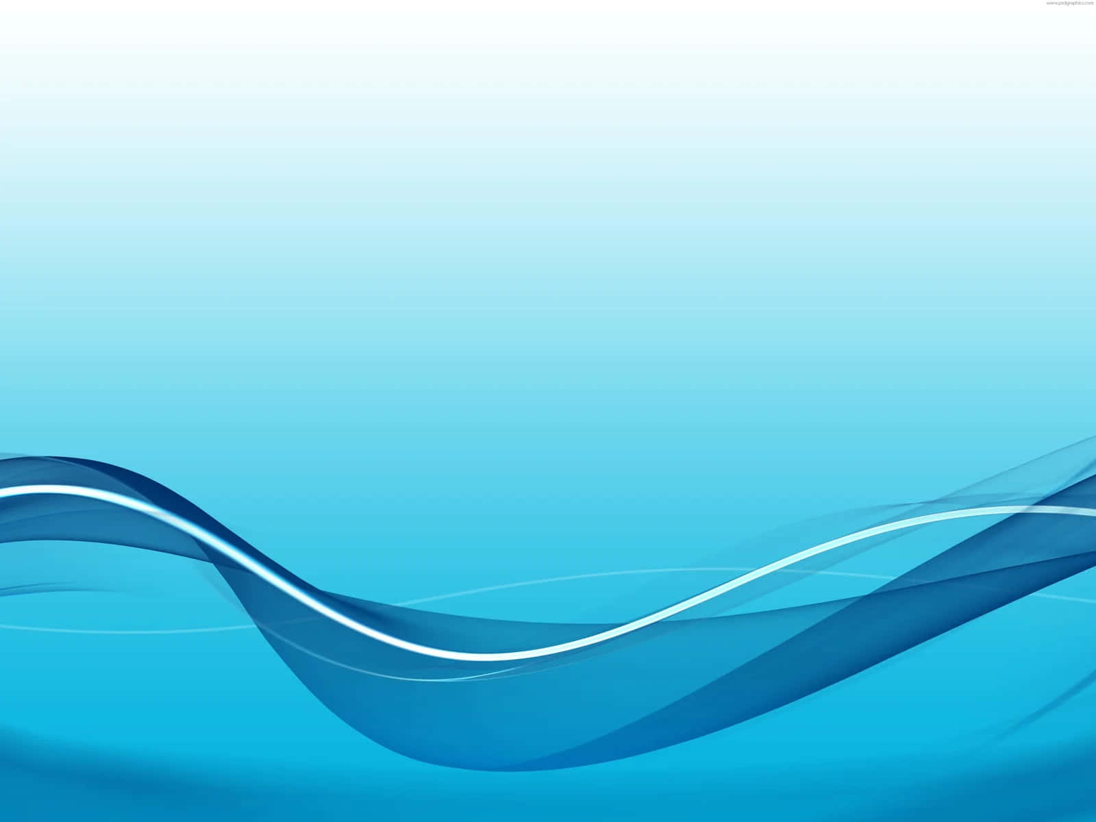soothing blue waves, blue waveforms, white highlights, HD Desktop Wallpaper
