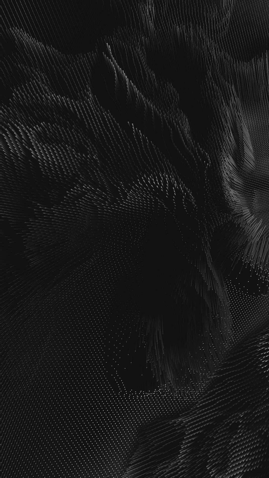 abstract black wave pattern, black, gray, Full HD Phone Wallpaper