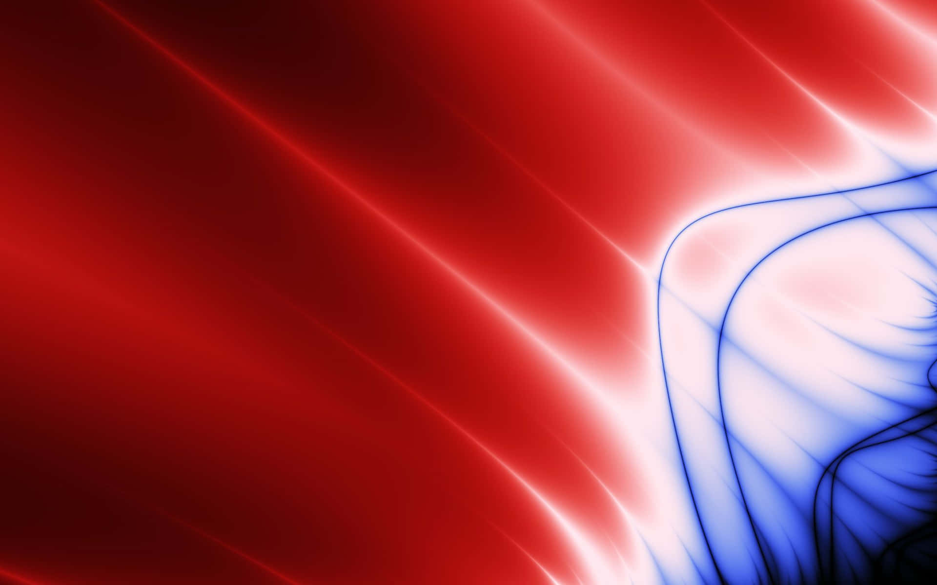 abstract red blue waves, vibrant red, vibrant blue, Full HD Desktop Wallpaper