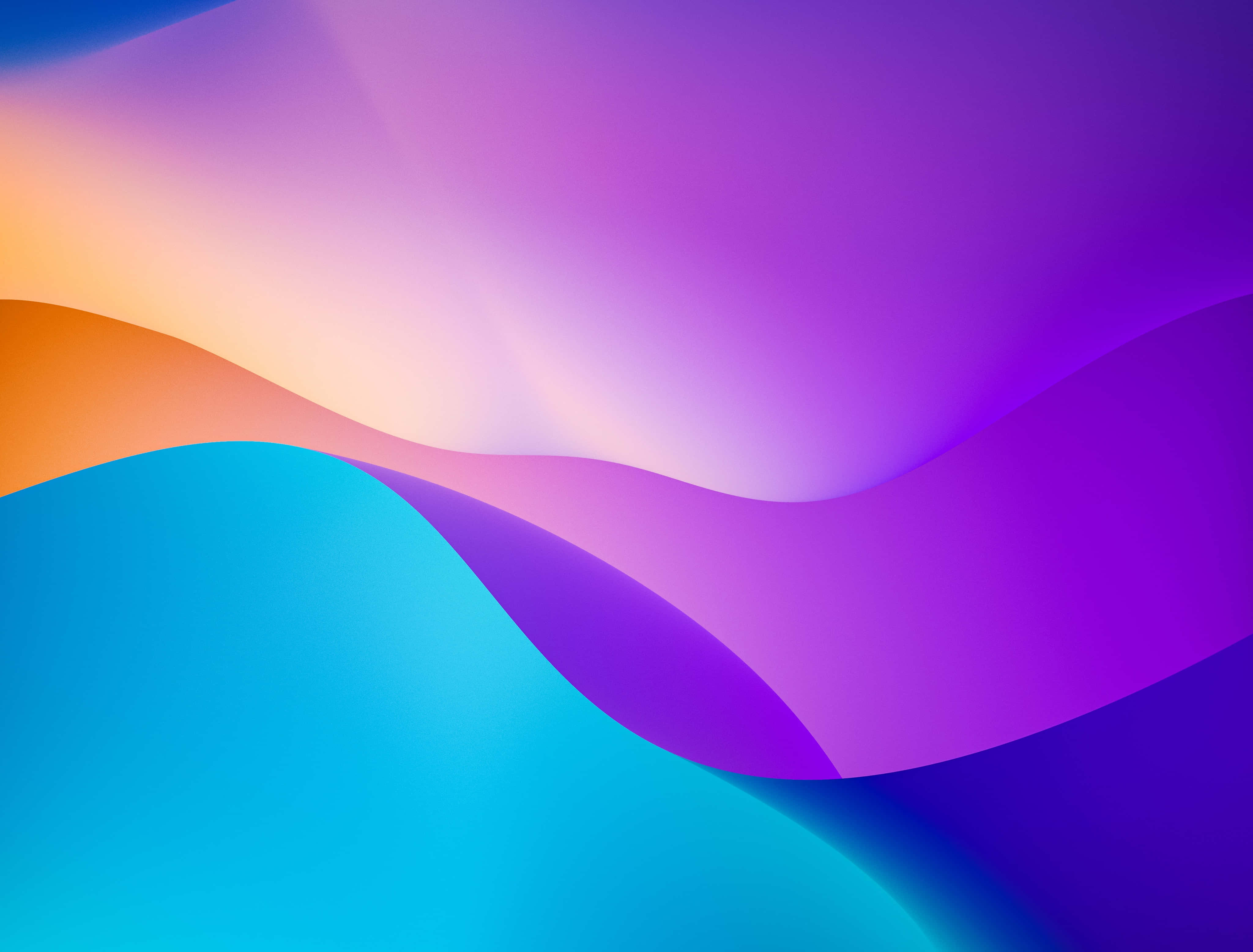 blue, orange, purple, 4K Desktop Wallpaper