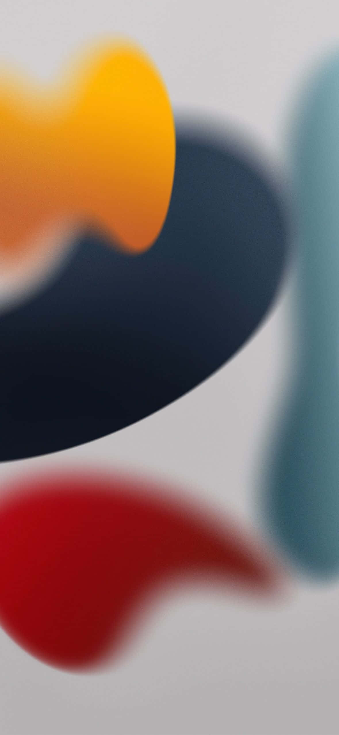 abstract color waves, yellow, orange, Full HD Phone Wallpaper