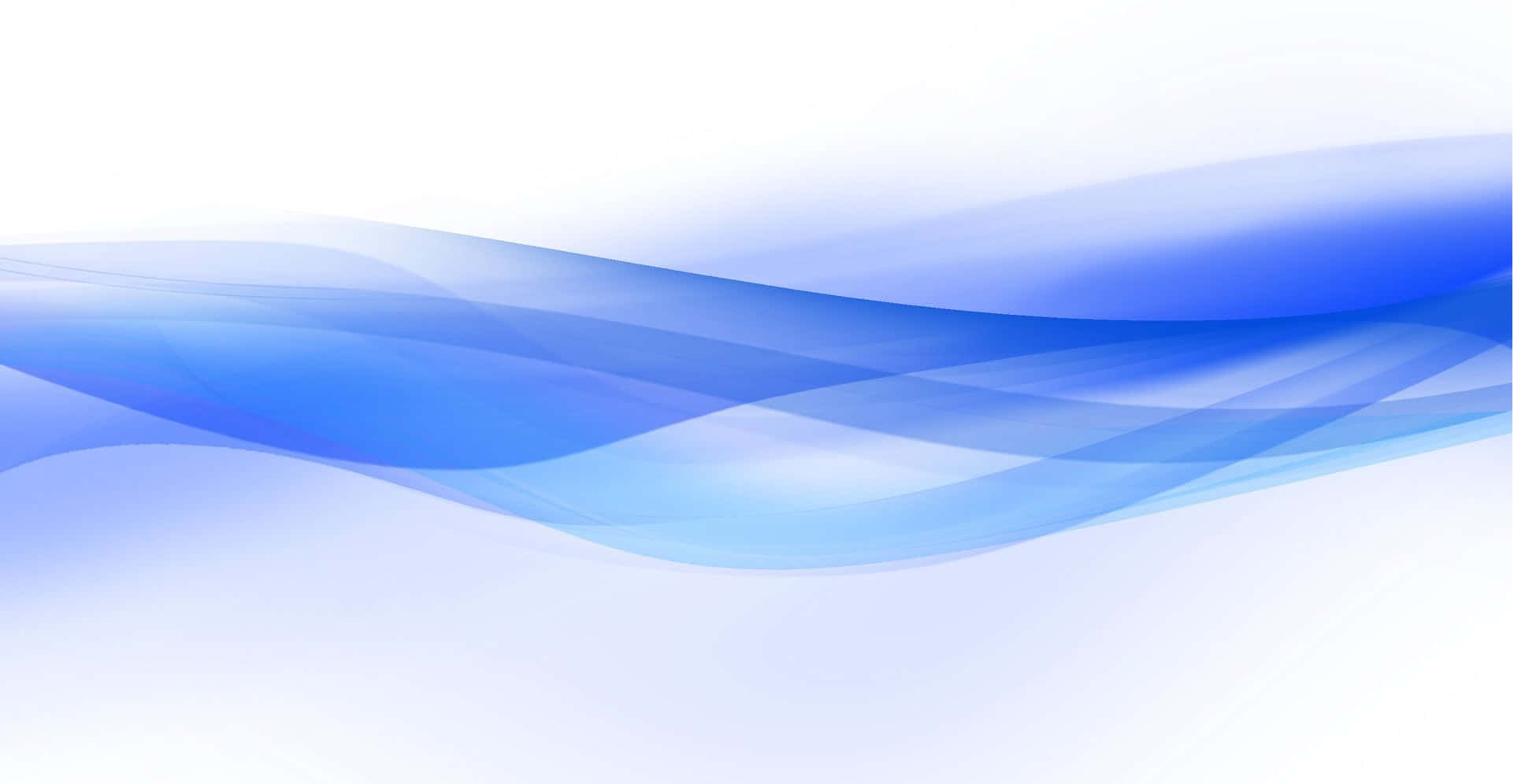 blue abstract wave, bright white background, soft layered blue waveforms, Full HD Desktop Wallpaper