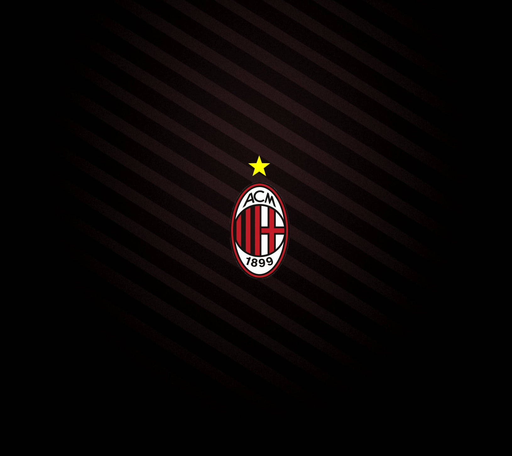AC Milan, logo, star, HD Desktop Wallpaper