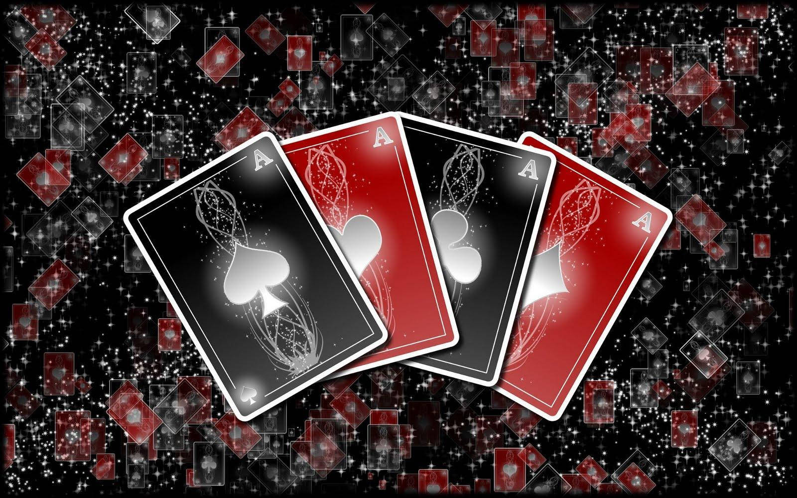 Ace Card, four aces of spades, aces of hearts, HD Desktop Wallpaper