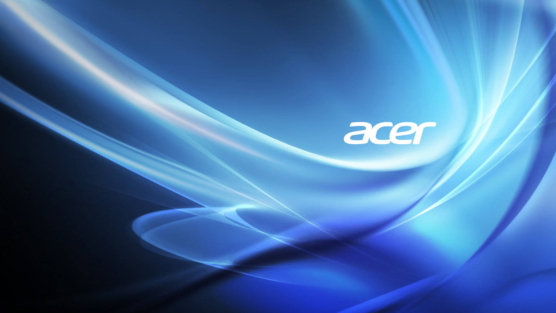 Acer, blue, white Acer logo, Full HD Desktop Wallpaper