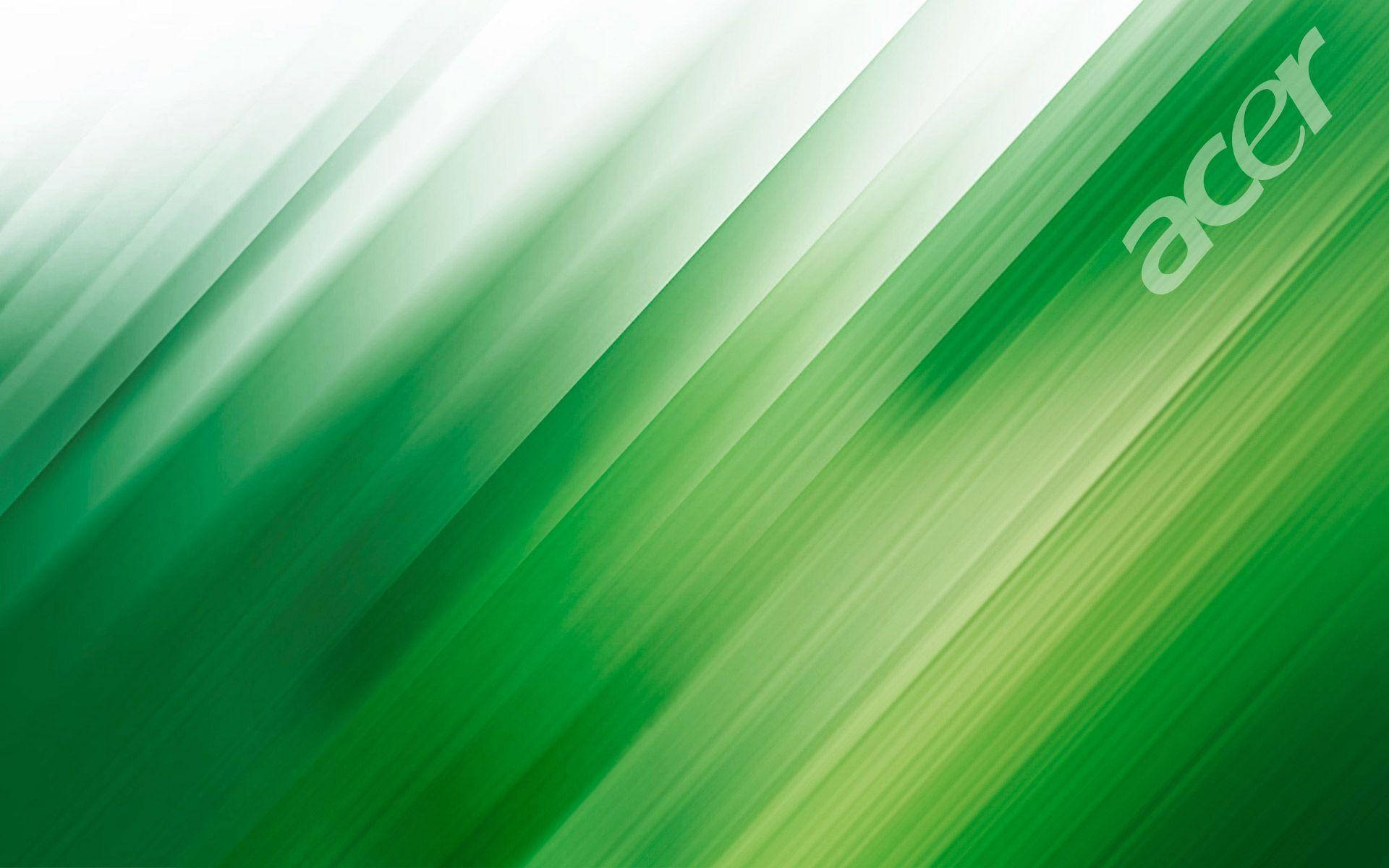 Acer, green, white, Full HD Desktop Wallpaper