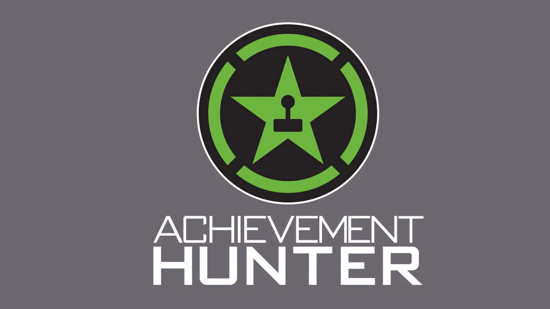 Achievement Hunter, green star, controller icon, Full HD Desktop Wallpaper