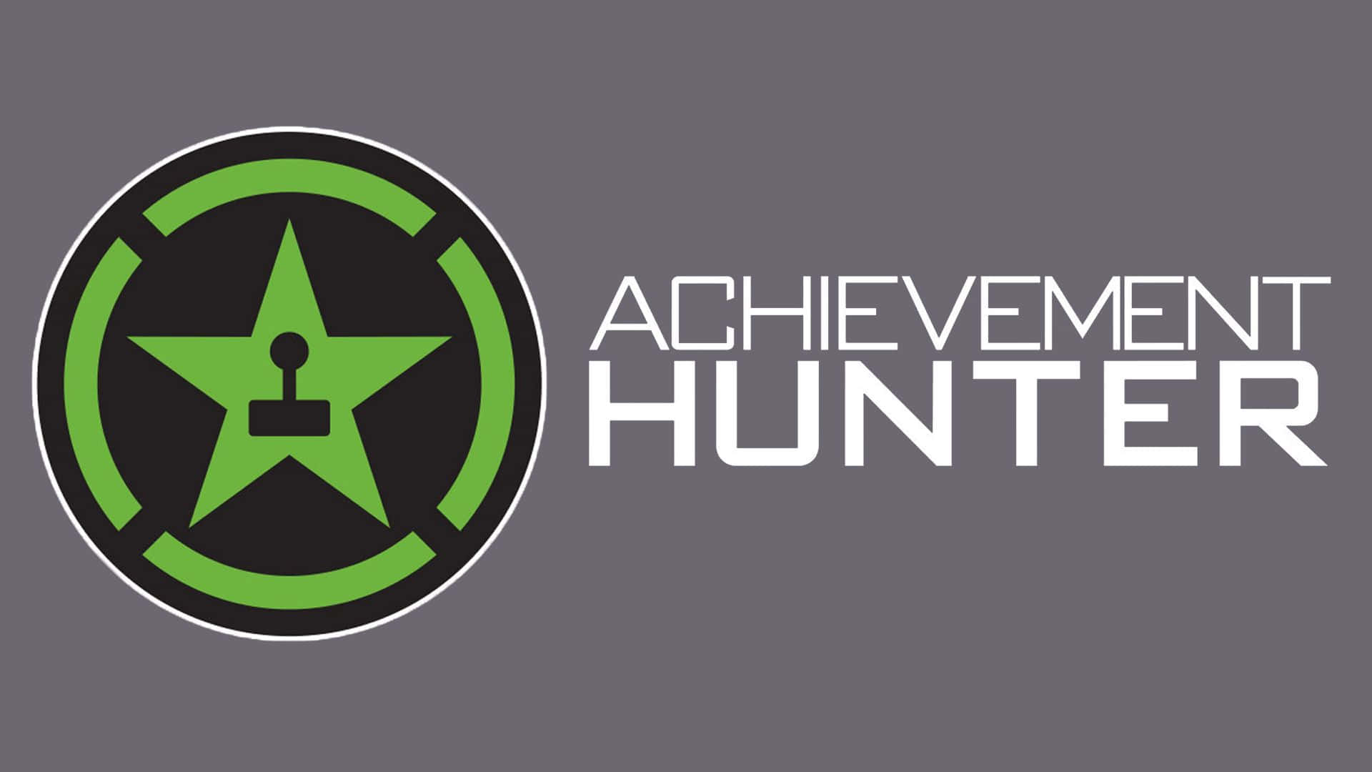 Achievement Hunter, green star logo, controller icon, Full HD Desktop Wallpaper